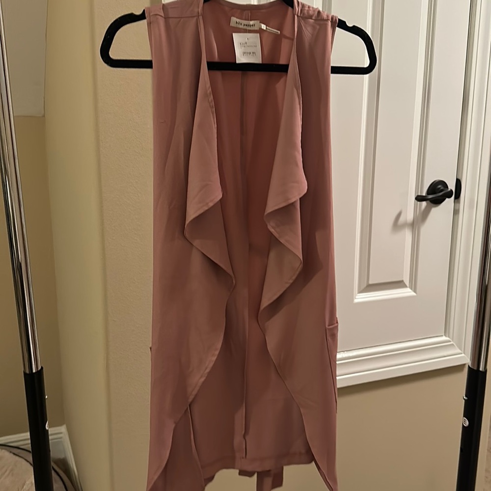 NWT blush trench coat